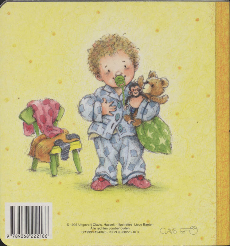 Achterkant van Tom en de ... pyjama