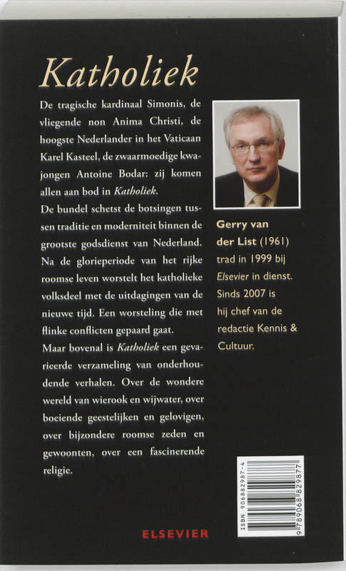 Achterkant van Katholiek