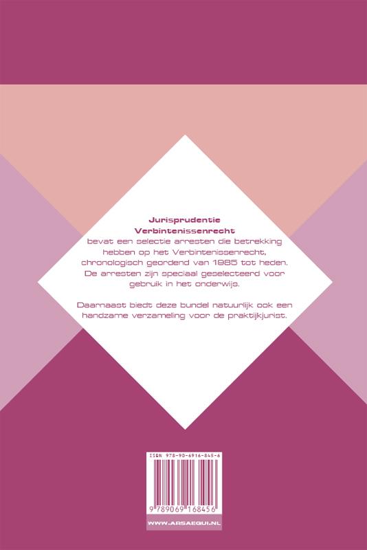 Achterkant van Jurisprudentie Verbintenissenrecht 2010