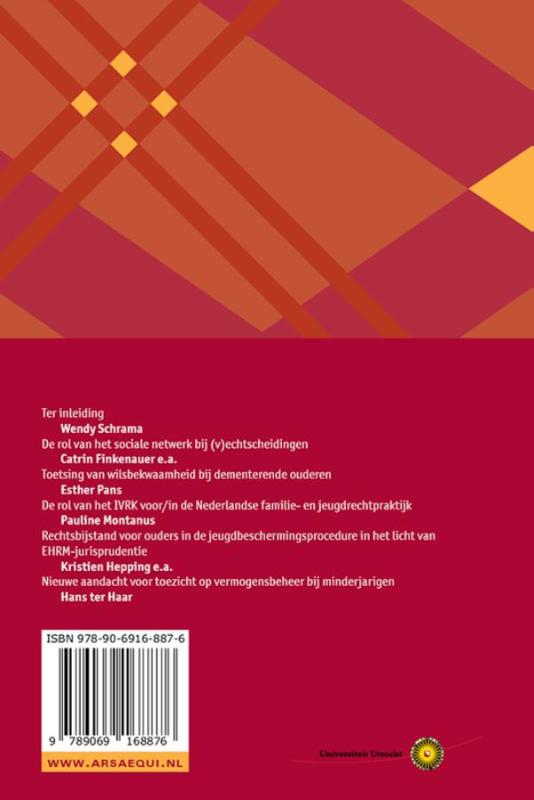 Achterkant van Elfde UCERF-symposium
