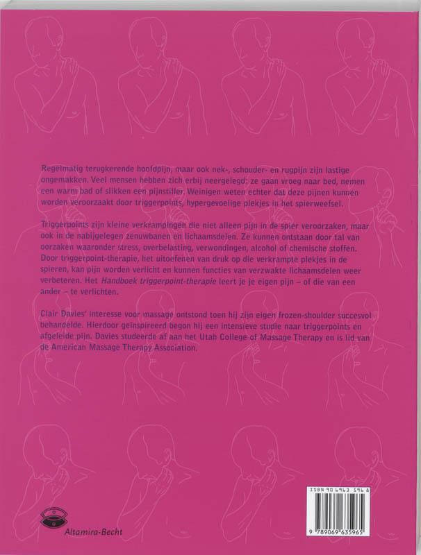 Achterkant van Handboek triggerpoint-therapie