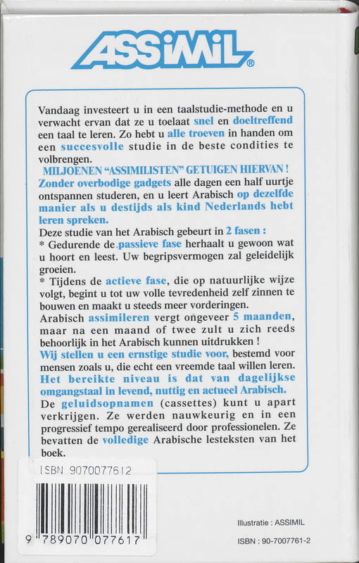 Achterkant van Arabisch zonder moeite