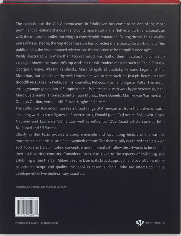 Achterkant van A companion to modern and contemporary art
