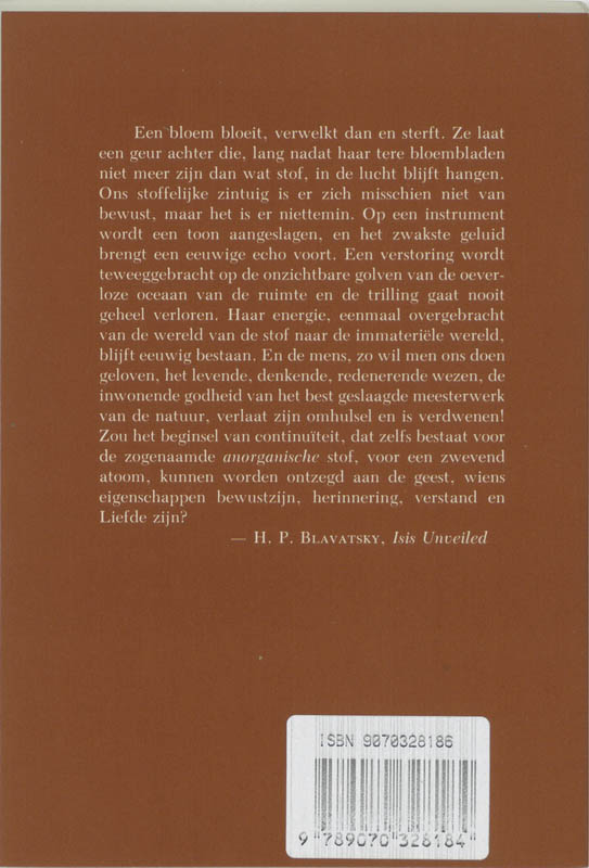 Achterkant van Reincarnatie