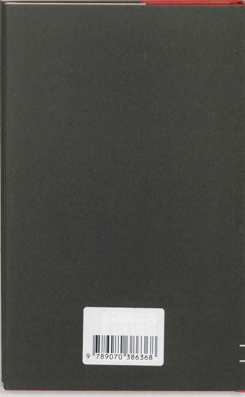 Achterkant van De proporties van het boek