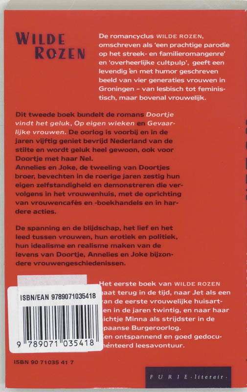 Achterkant van Tweede boek