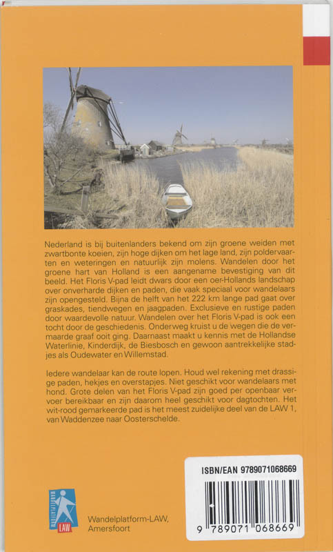 Achterkant van Floris V-pad