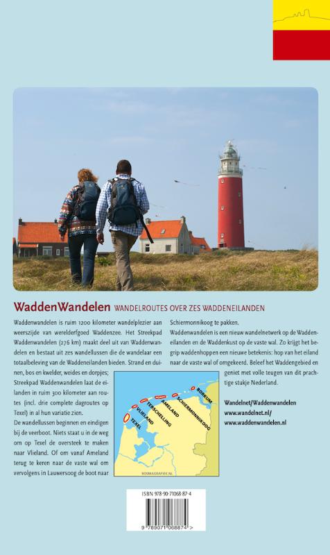 Achterkant van Waddenwandelen