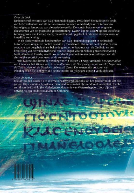 Achterkant van Gnosis in de Oudheid