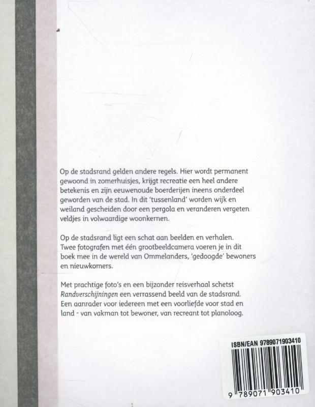 Achterkant van Randverschijningen