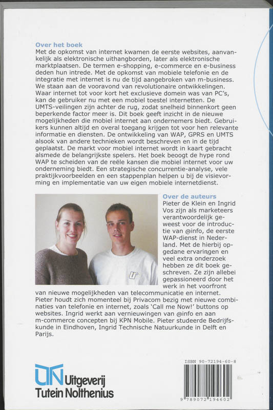 Achterkant van M-business