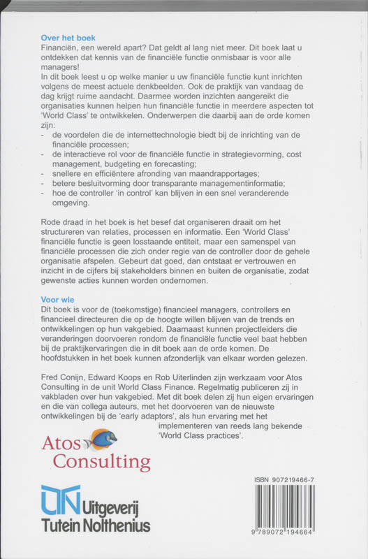 Achterkant van Wold Class finance in de praktijk