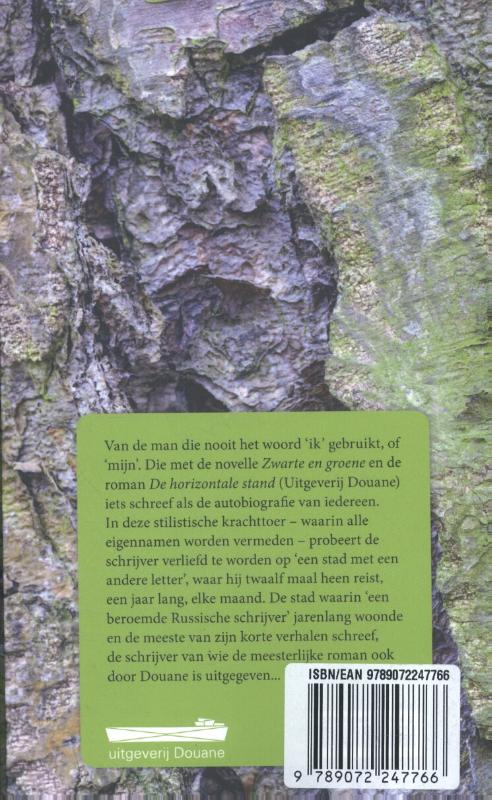 Achterkant van Beschrijving van een stad
