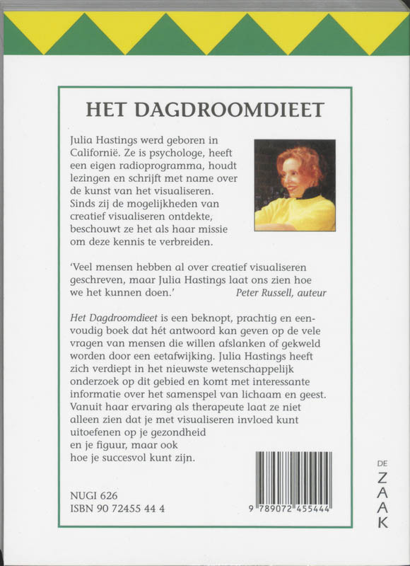 Achterkant van Het dagdroomdieet