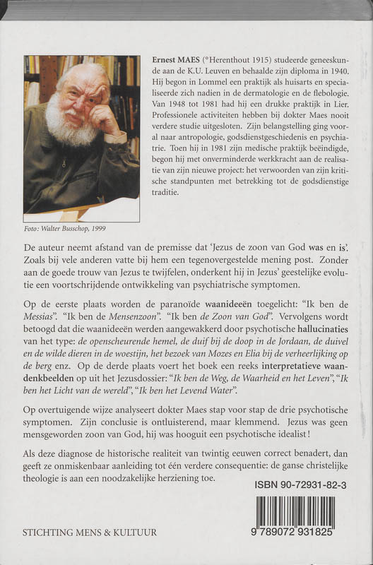 Achterkant van Een andere Jezus