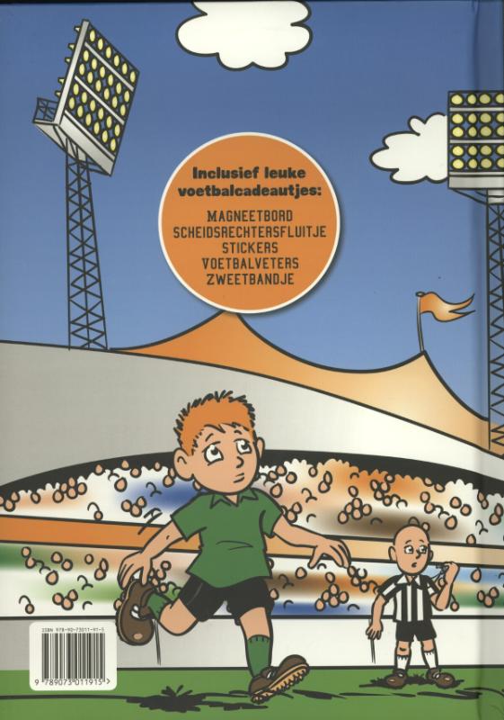 Achterkant van Mijn grote voetbalboek