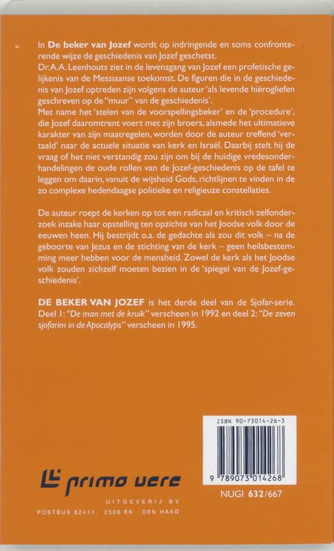 Achterkant van De beker van Jozef