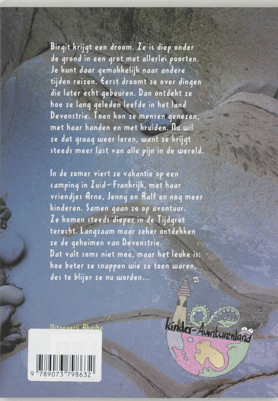 Achterkant van Dromen van de Tijdgrot