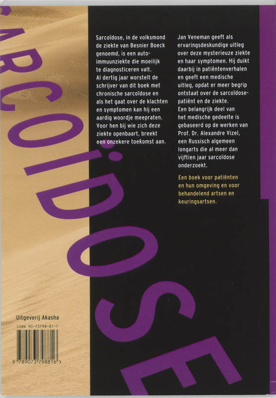 Achterkant van Sarcoidose
