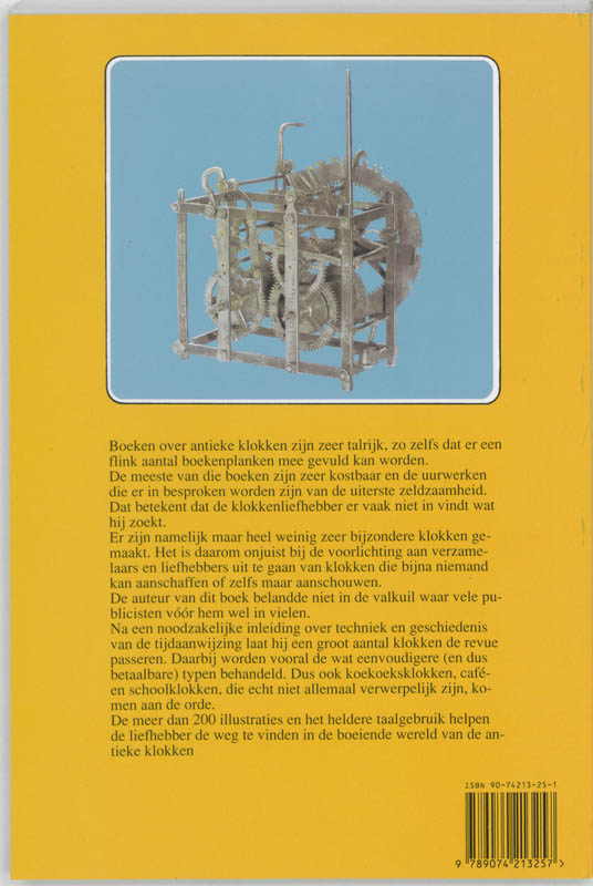 Achterkant van Klokken