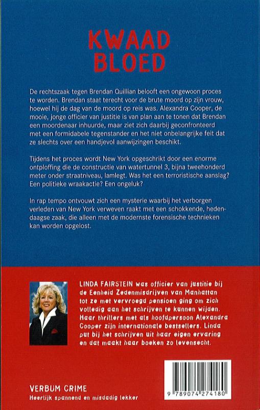 Achterkant van Kwaad bloed