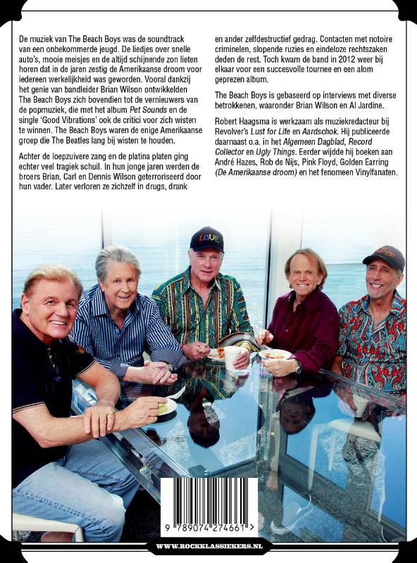 Achterkant van The Beach Boys