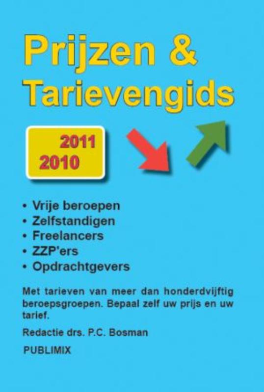 Achterkant van Prijzen & Tarievengids 2010-2011