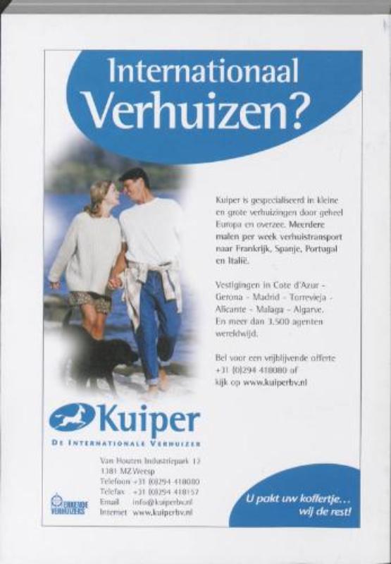 Achterkant van Wonen en werken in Spanje