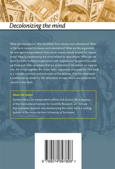 Achterkant van 20 questions and answers about reparations for colonialism