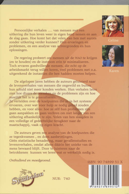 Achterkant van Hallo, ik ben er weer!