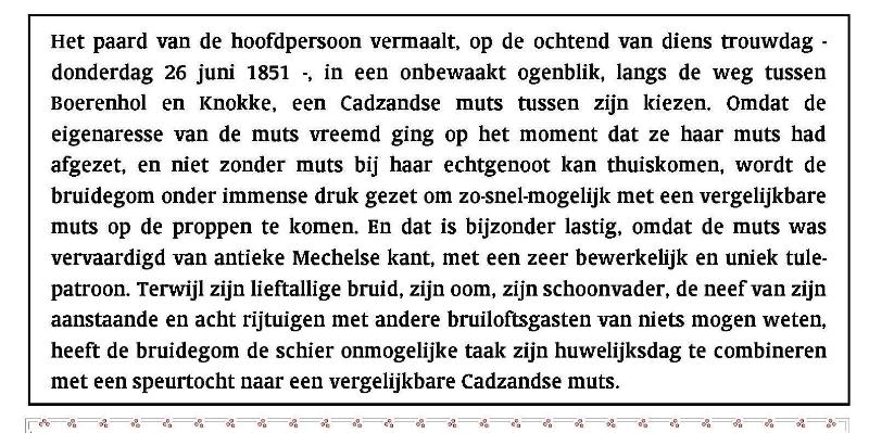 Achterkant van Een Cadzandse Muts