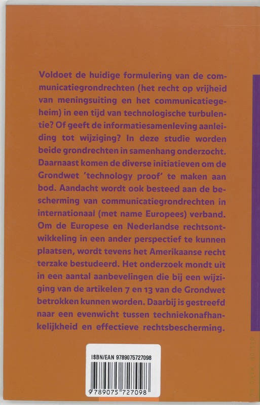 Achterkant van Communicatiegrondrechten