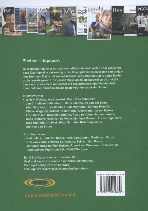 Achterkant van Pitchen is topsport