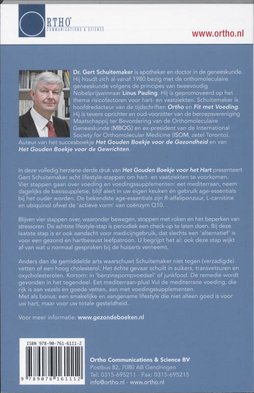 Achterkant van Het gouden boekje voor het hart