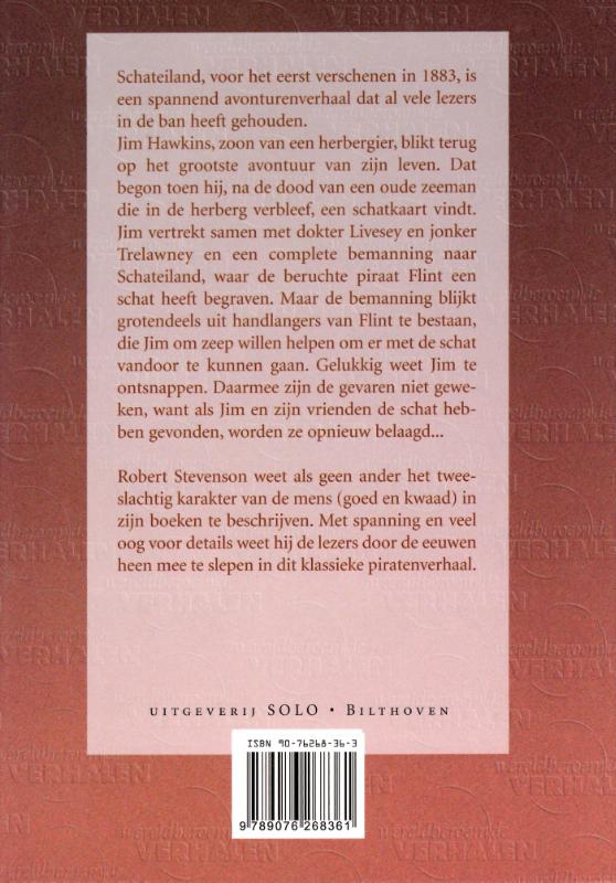 Achterkant van Schateiland
