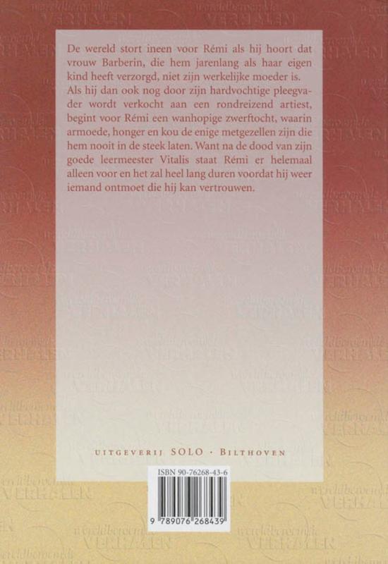 Achterkant van Alleen op de wereld