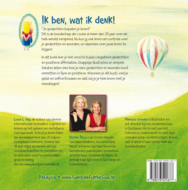Achterkant van Ik ben, wat ik denk!