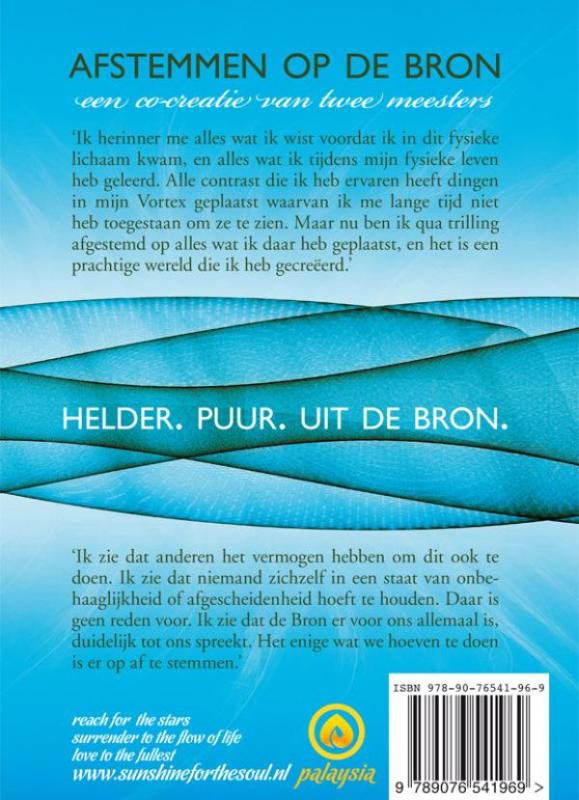 Achterkant van Afstemmen op de bron