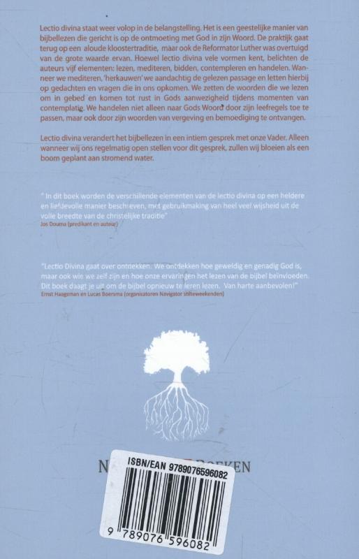 Achterkant van Ontdek lectio divina