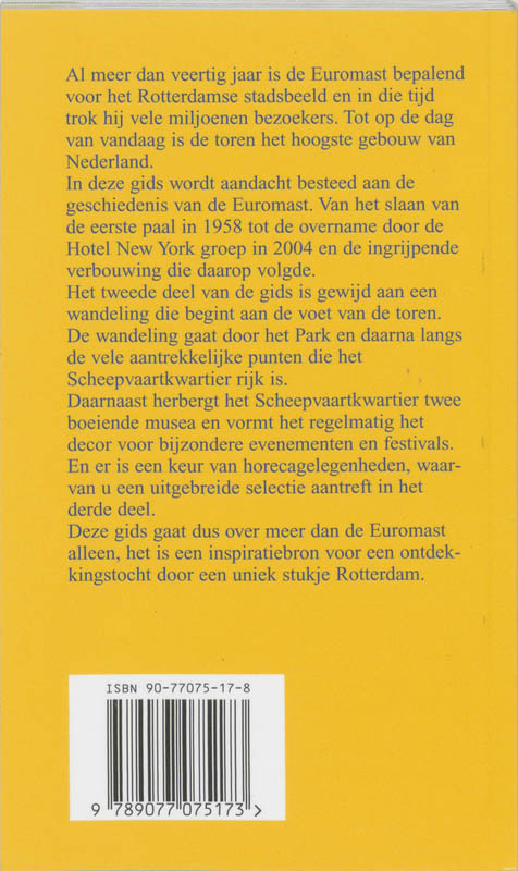 Achterkant van Alles over de Euromast en het Scheepvaartkwartier