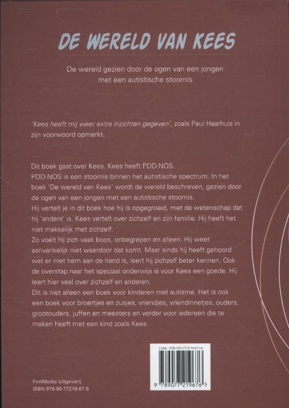 Achterkant van De wereld van Kees