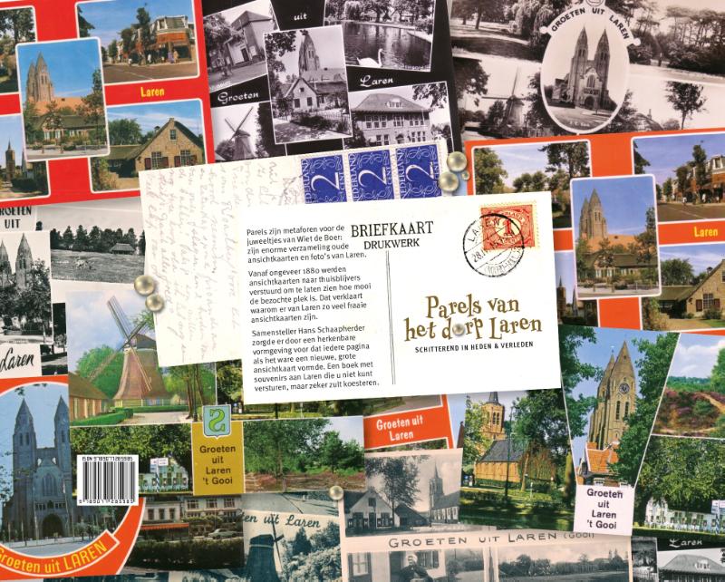 Achterkant van Parels van het dorp Laren