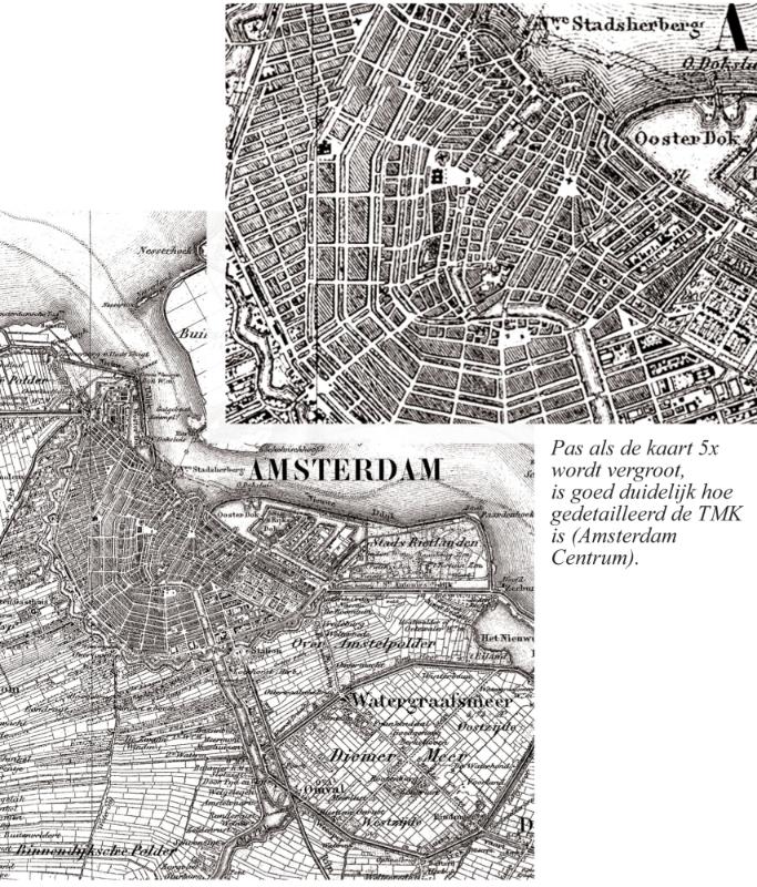 Achterkant van Topografische en Militaire Kaart van het Koningrijk der Nederlanden 1864