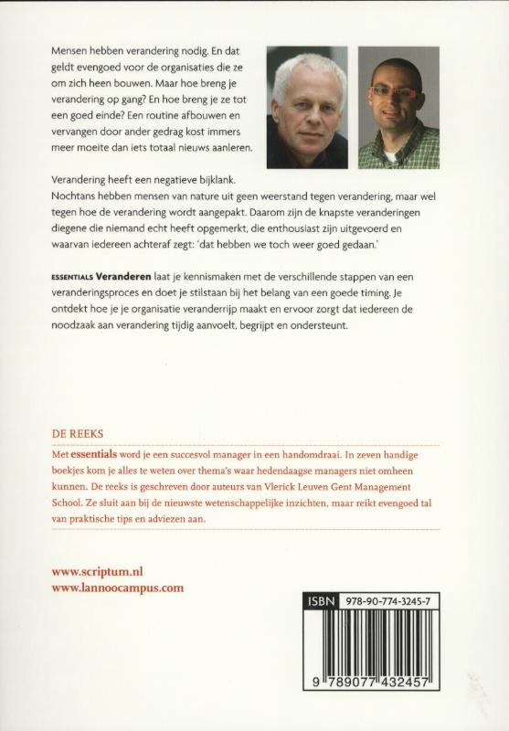 Achterkant van Veranderen