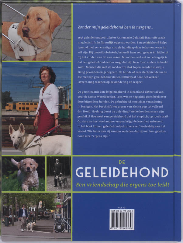 Achterkant van De geleidehond