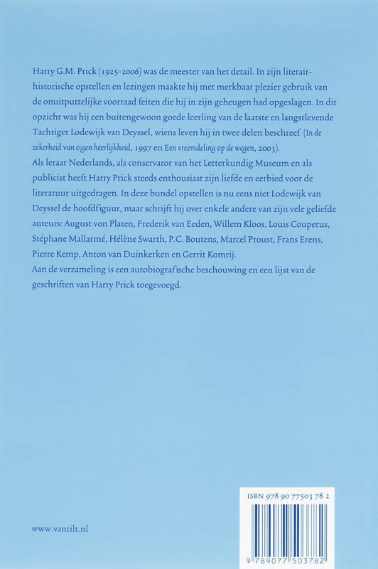 Achterkant van Spelevaren