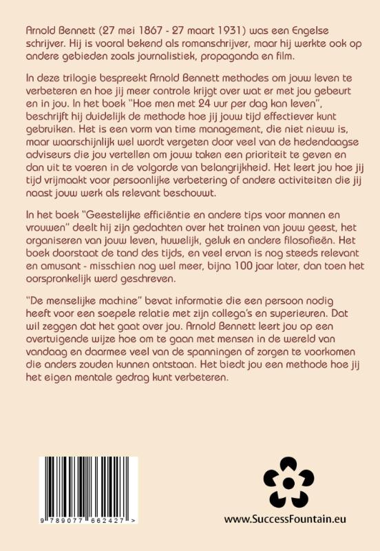 Achterkant van Succestrilogie
