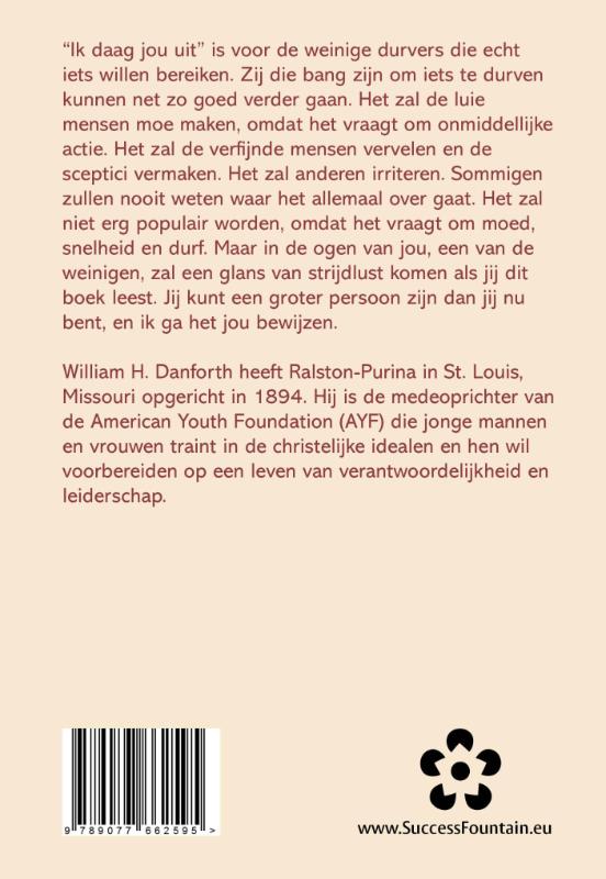 Achterkant van Ik daag jou uit