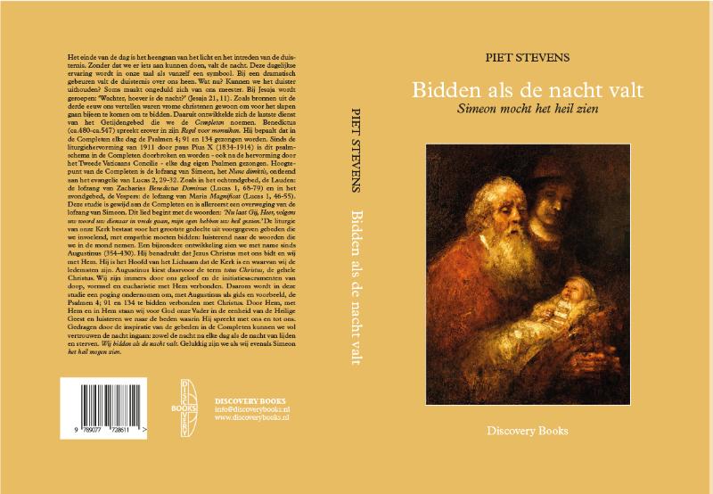 Achterkant van Bidden als de nacht valt