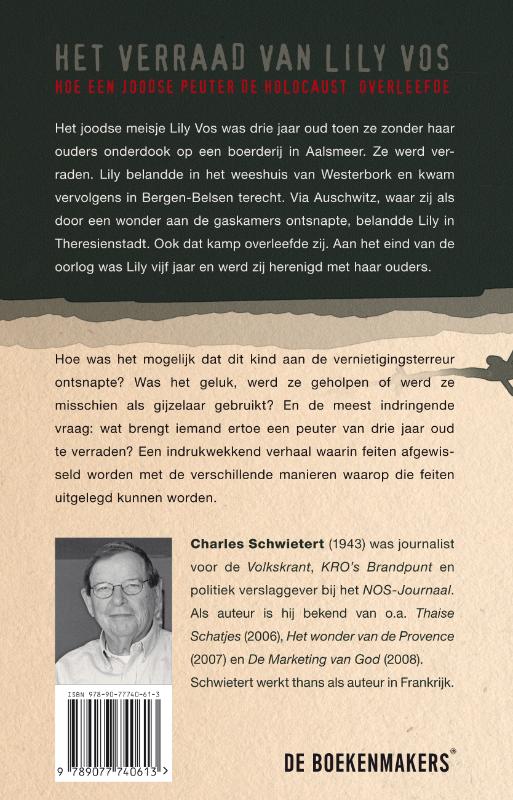 Achterkant van Het verraad van Lily Vos